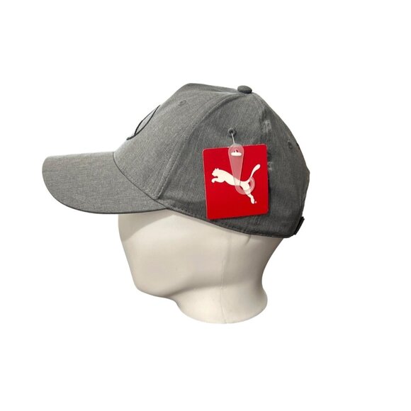 Mercedes Benz Puma Golf Gray Hat Cap Embroidered Logo Adjustable - Picture 2 of 5